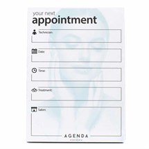 Agenda Beauty Appointment Cards Pk100