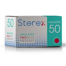 Sterex Needles 2 Piece Insulated F21 Short (Pack of 50)