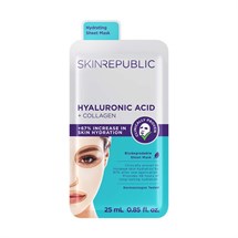 Skin Republic Hyaluronic Acid & Collagen Face Sheet Mask