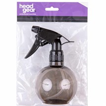 Head-Gear Round Water Spray Bottle 240ml - Smoke Black