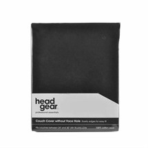 Head-Gear Couch Cover - Without Face Hole (Black)