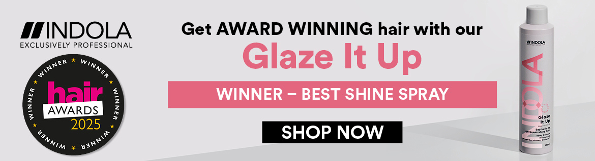 Award Wining Shine Spray Banner