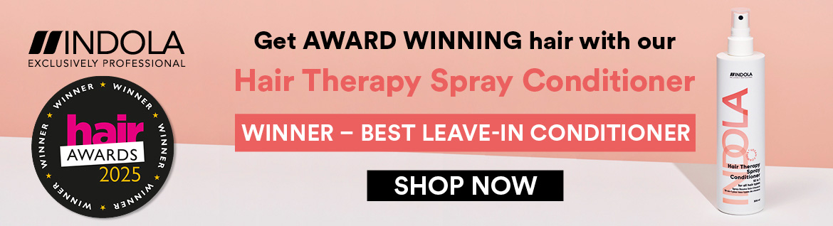 Award Winning Hair Therapy Spray Conditioner Banner