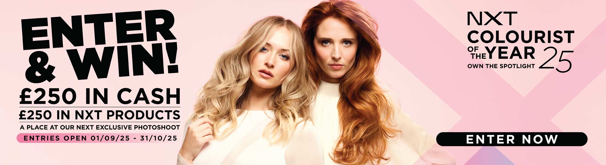 NXT Blonde FX Banner