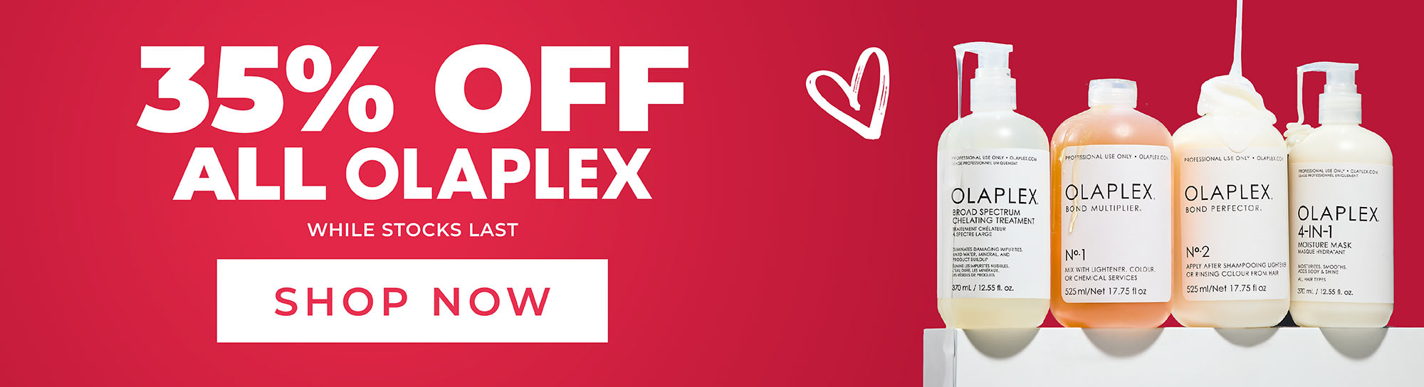 Olaplex Sale Banner