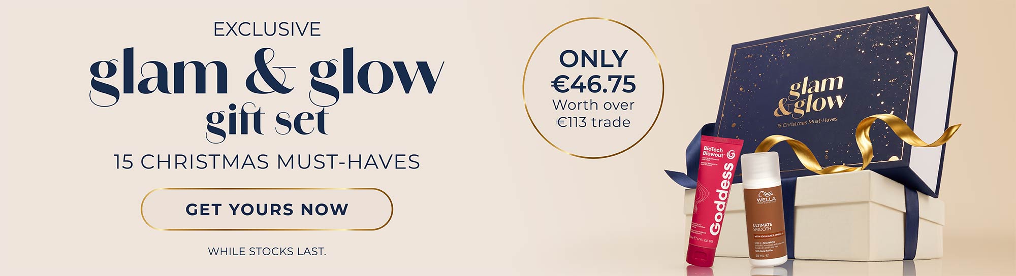 Glam & Glow Banner