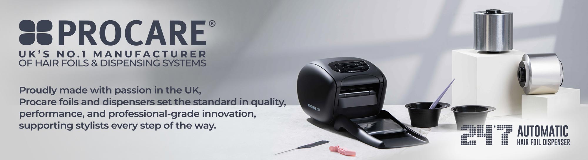 Procare brand page banner