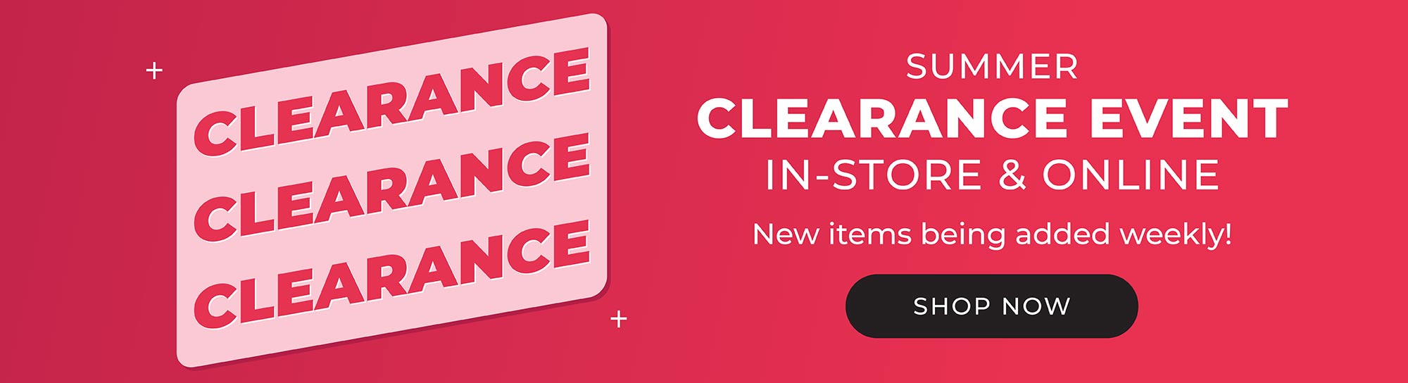 Summer Clearance Sale