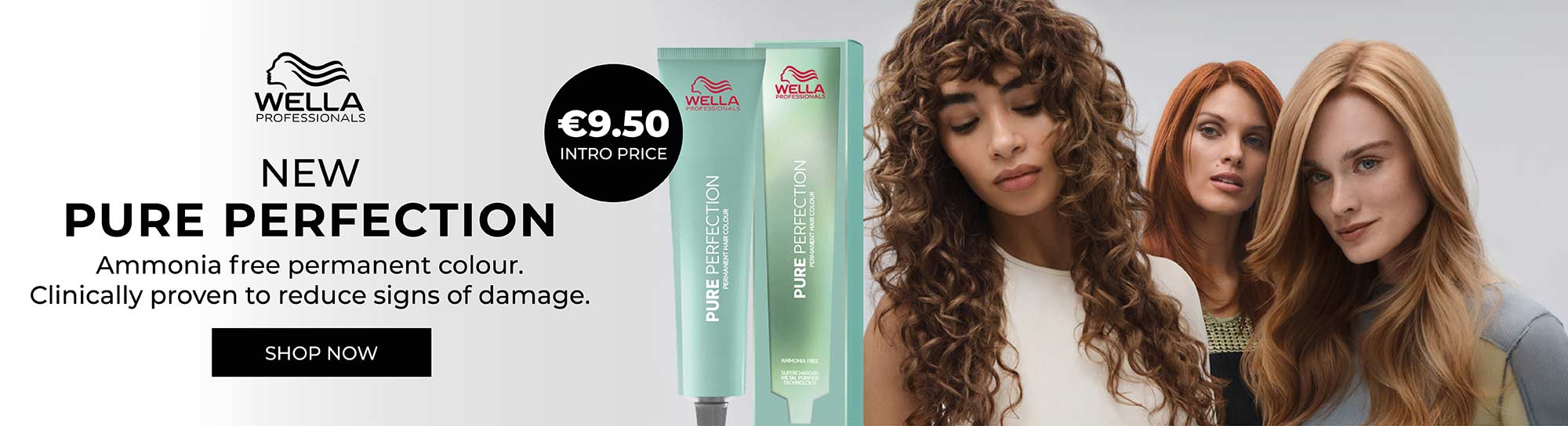 Wella Pure Perfection Launch Banner