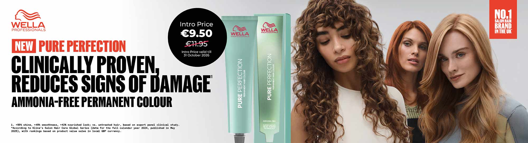 Wella Pure Perfection Banner