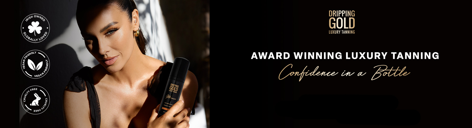 Dripping Gold Brand Page Banner
