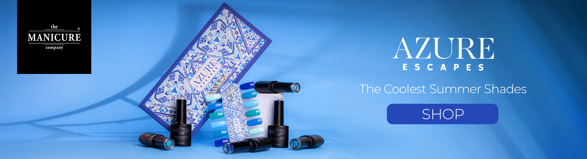 TMC Azure Escapes Collection Banner