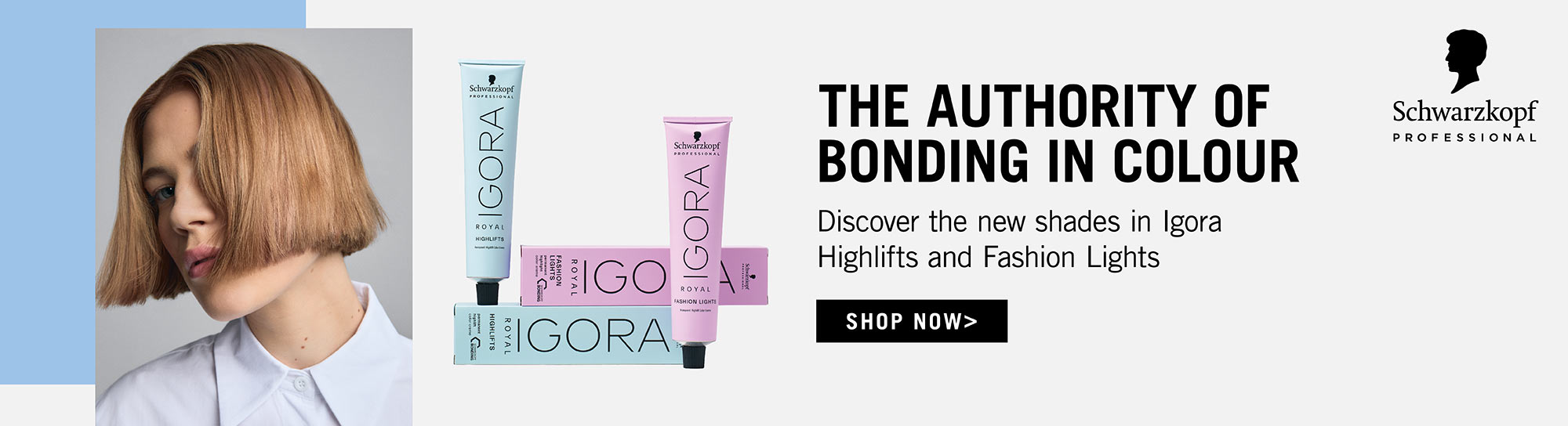 Schwarzkopf Igora New shades Banner