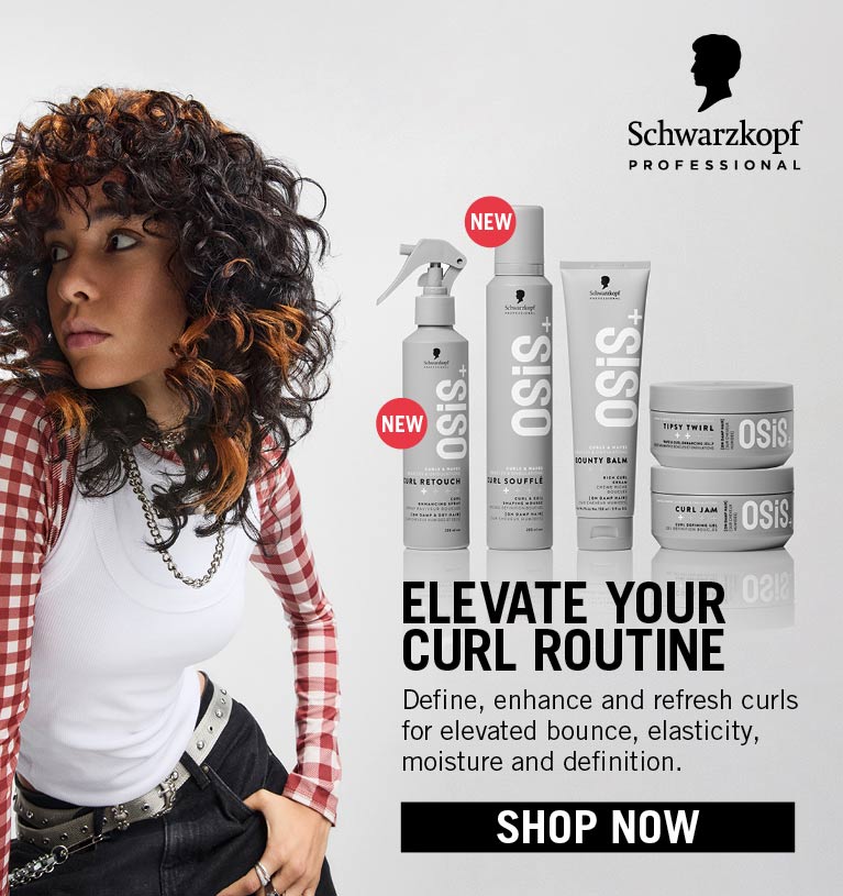 Schwarzkopf Curl Routine