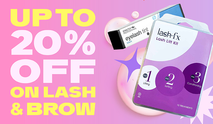 January / February 25 Lash and Brow Offer Page Banner