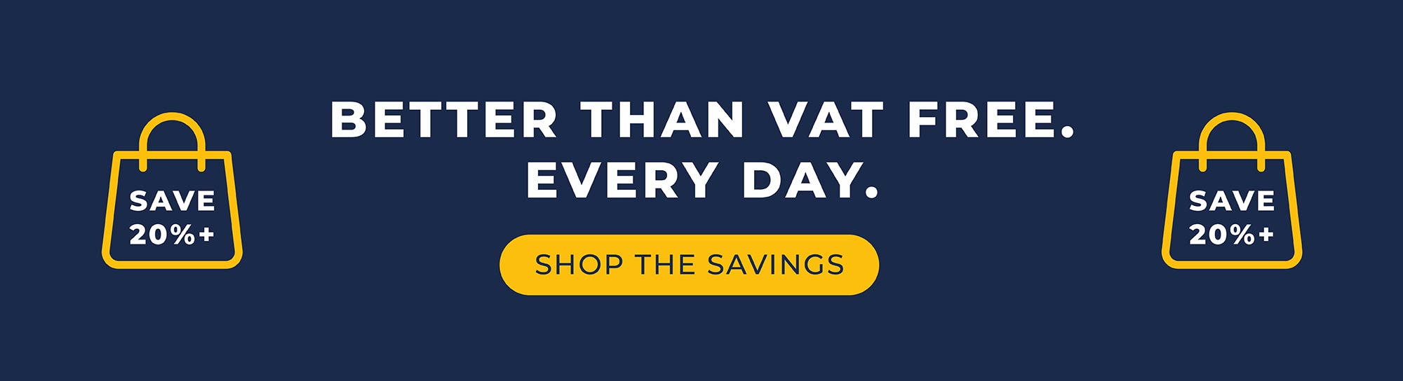 vat free banner