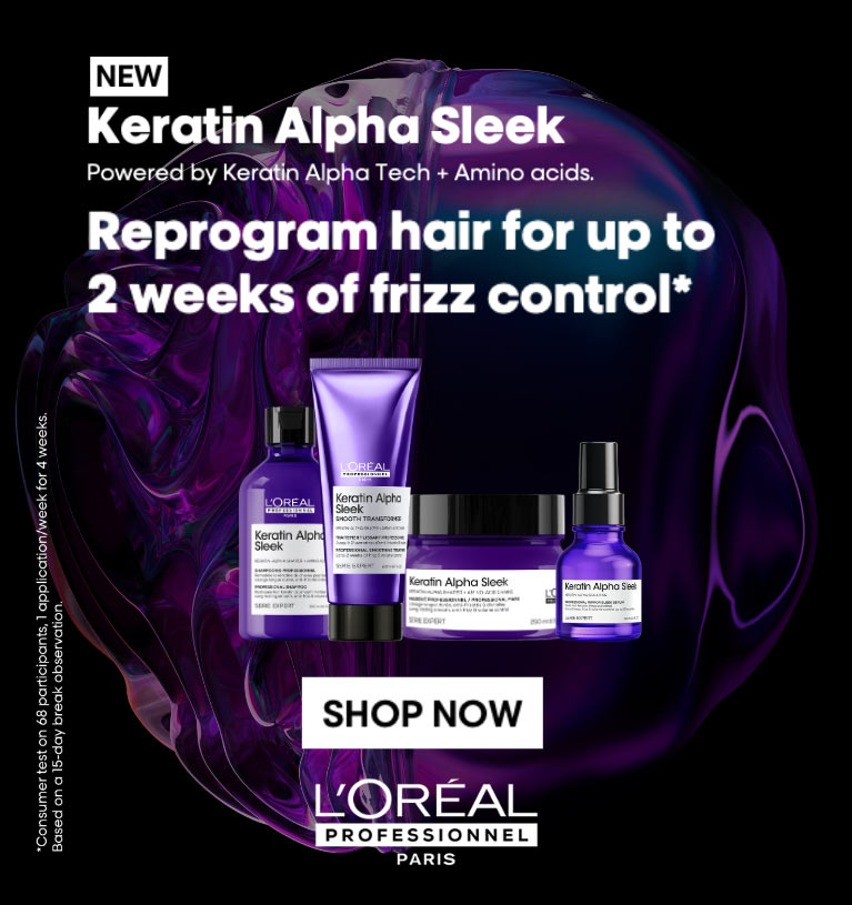 L'Oreal Professionel Alpha Sleek Banner