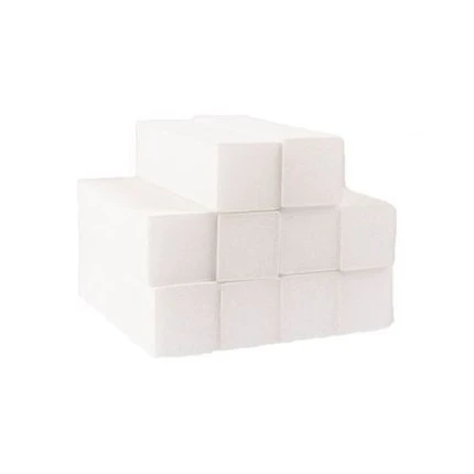 The Edge White 4-Way Sanding Block - Grit 100/100 10pk | Files, Buffers &  Blocks | Capital Hair & Beauty