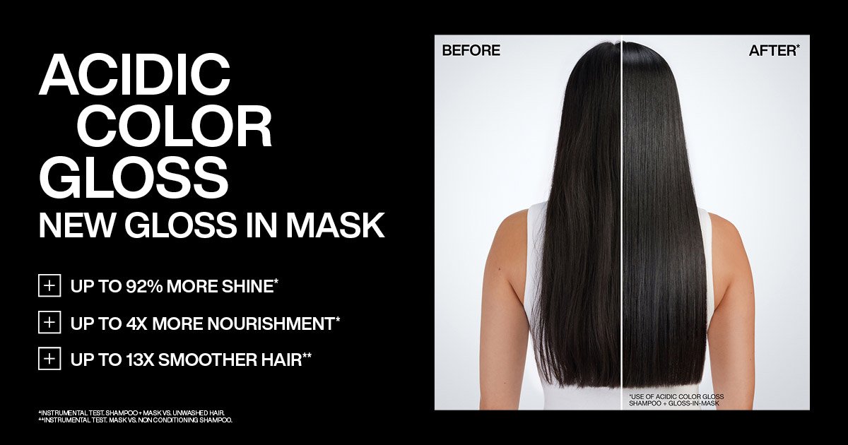 benefits for the Redken Acidic Color Gloss 1 Min Mask 250ml