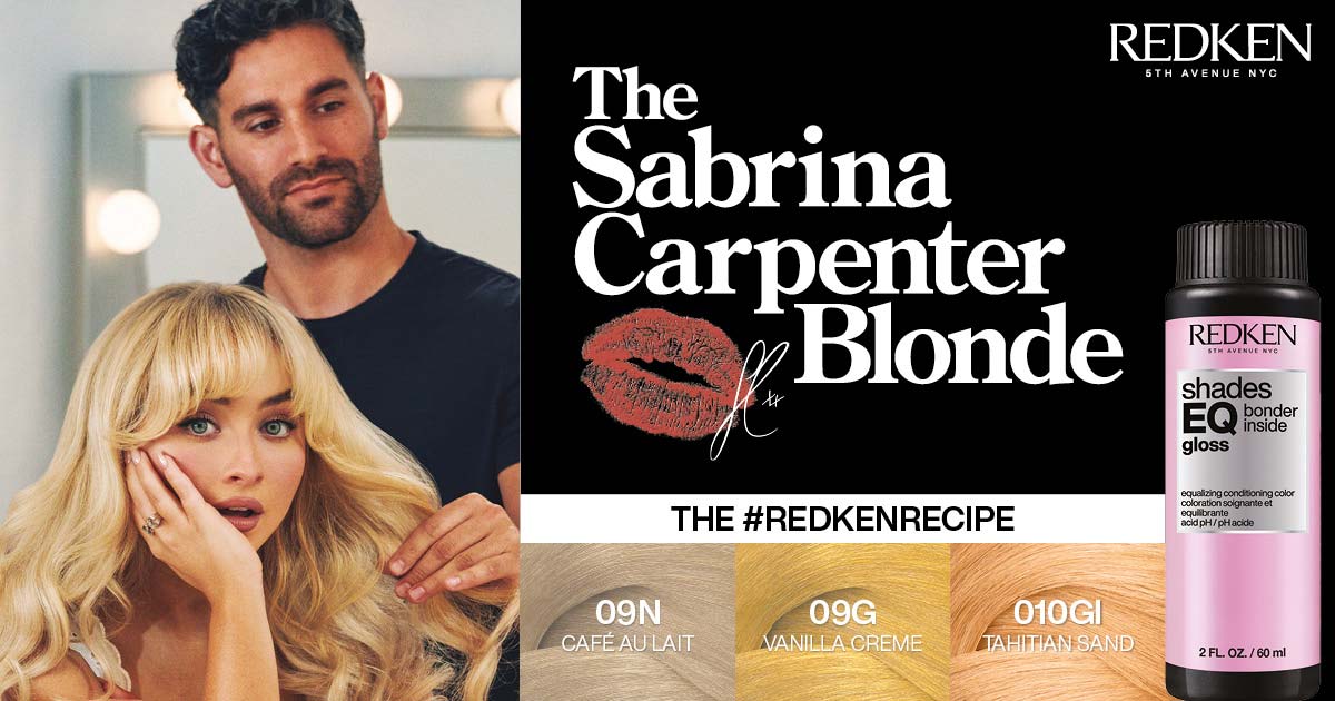 Sabrina's blonde shades