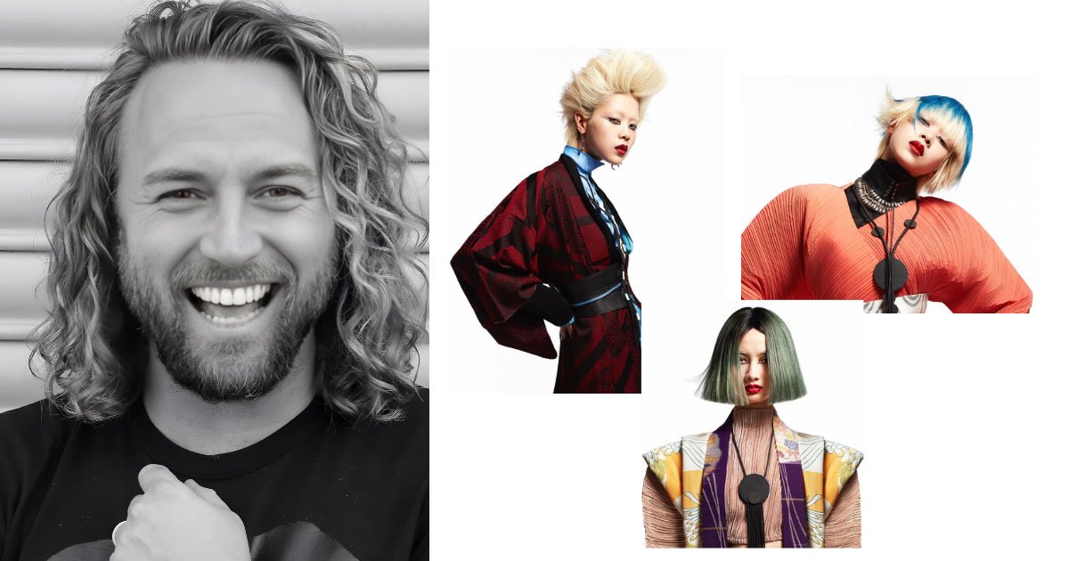 Tim Scott-Wright  with various alternative hair models