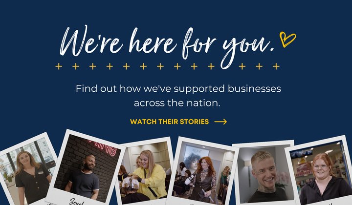 We're Here For You - Mobile Banner