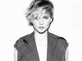 Jennifer Lawrence pixie hair