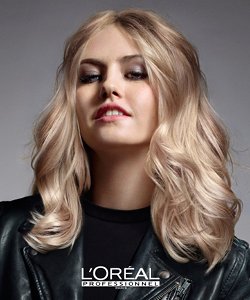 loreal blonde model