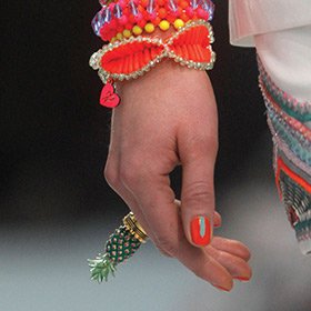 stripey nails