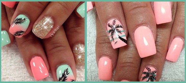 tropical nails collection