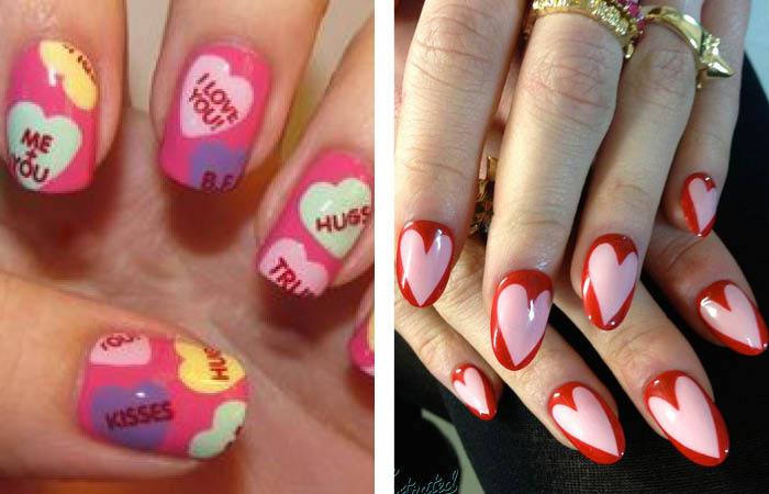 Valentine's nails