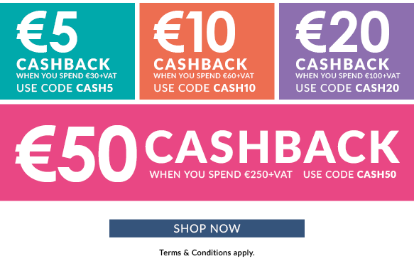 Cashback vouchers