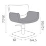 Salon Ambience Quadro Hydraulic ChairAlternative Image3