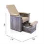 REM Natura Reclining Pedispa ChairAlternative Image3