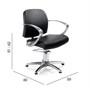 REM Evolution Hydraulic Chair - BlackAlternative Image1