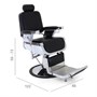 REM Emperor Barber Chair - BlackAlternative Image3
