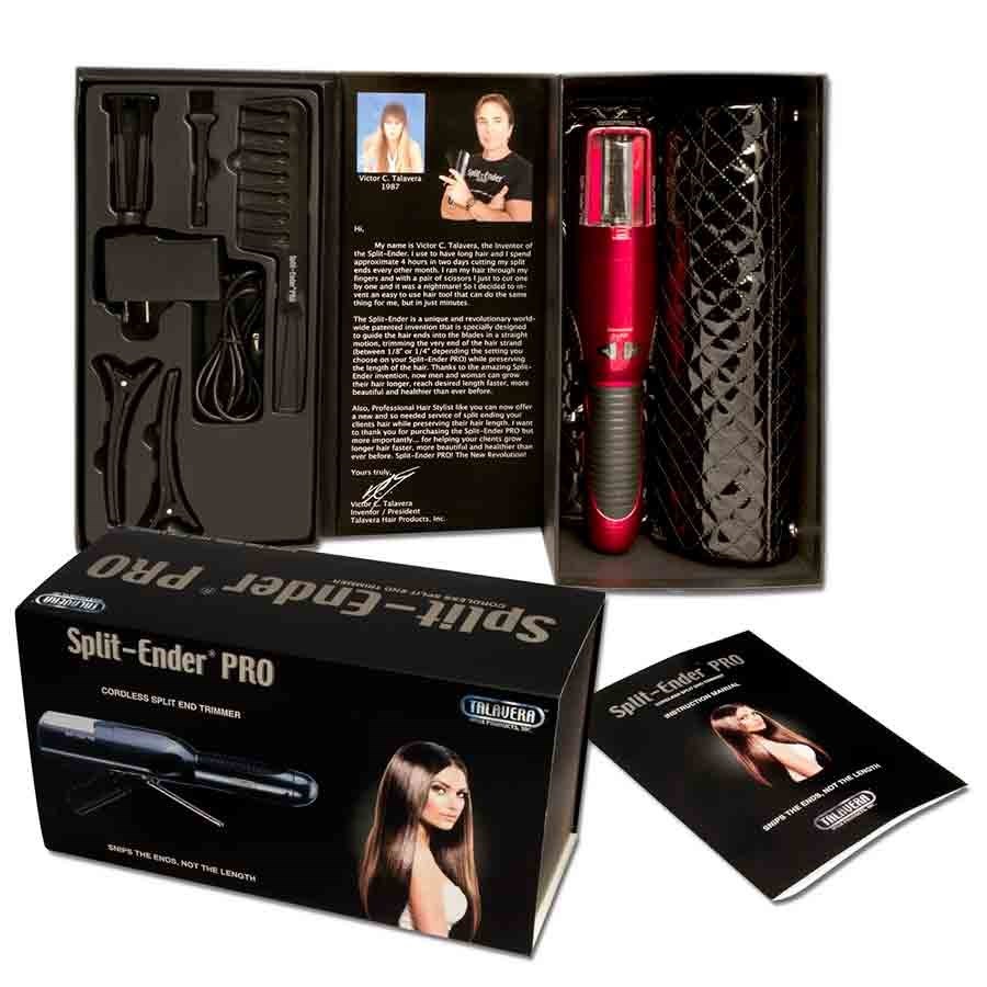 Split-Ender PRO Cordless Split End Hair Trimmer - Red | Clippers & Trimmers | Capital Hair & Beauty Split-Ender PRO Cordless Split End Hair Trimmer - Red | Clippers & Trimmers | Capital Hair & Beauty