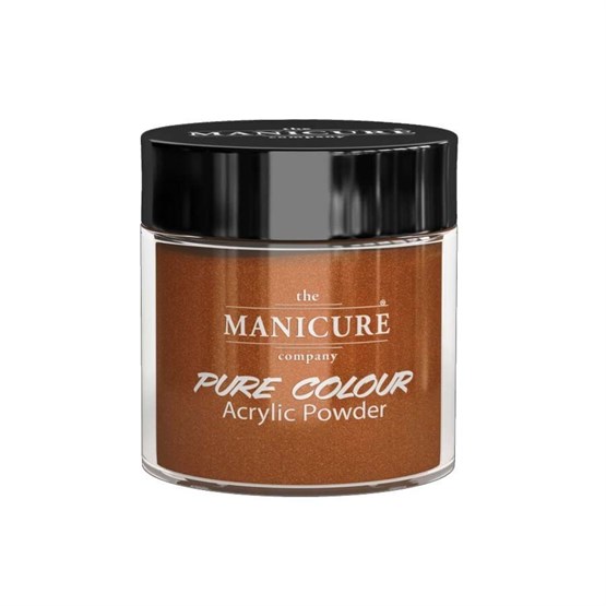 The Manicure Company Coloured Acrylic 25g - Bark