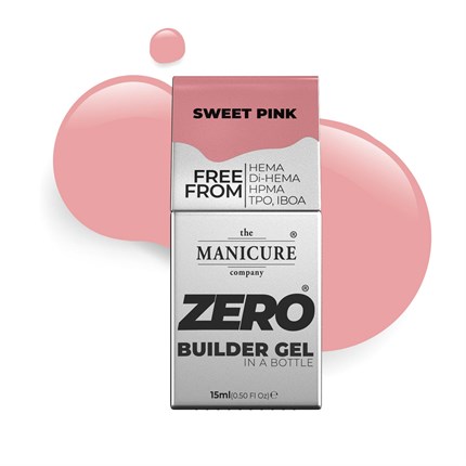 The Manicure Comapny Zero Builder Gel In A Bottle 15ml - Sweet Pink