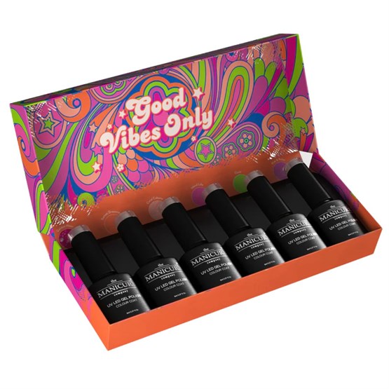 The Manicure Company Gel Polish Good Vibes Summer Collection 6 x 8ml