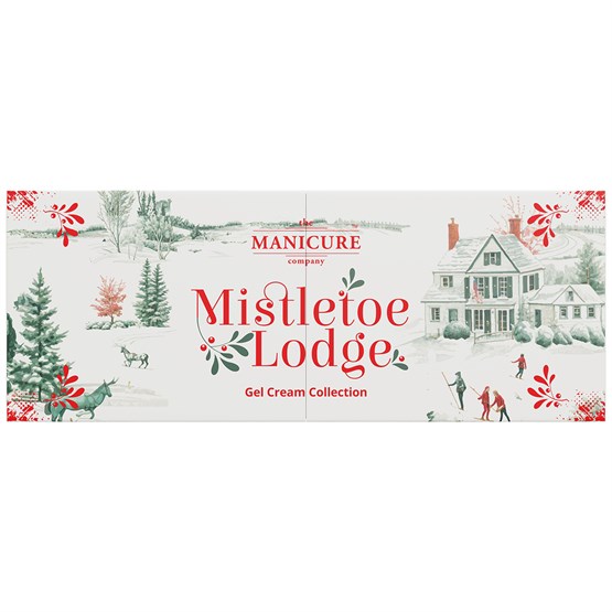 The Manicure Company Mistletoe Lodge Metallic Gel Cream Collection 5ml x4