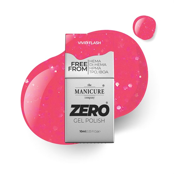 The Manicure Company Zero Gel Polish 10ml - Vivid Flash