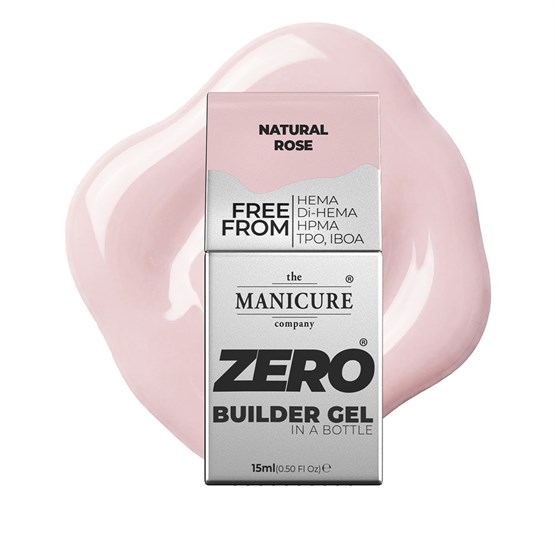 The Manicure Company Zero Builder Gel™ 15ml - Natural Rose