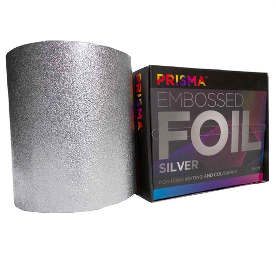 Agenda Prisma Embossed Foil  Silver - 100m (120 x 100MM)