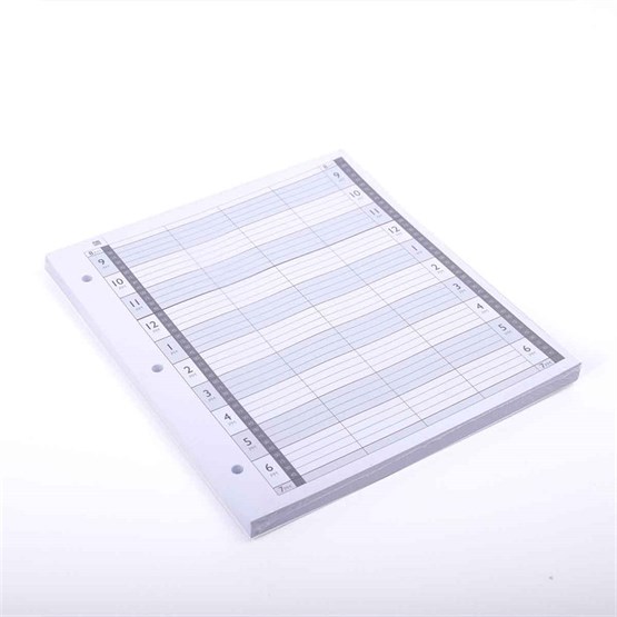 Agenda Loose Leaf Refill (4 Assistant) 3 Hole x100