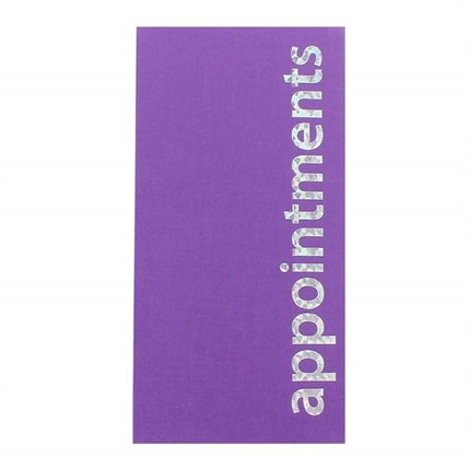 Agenda Appointment Book (3 Assistant) - Purple