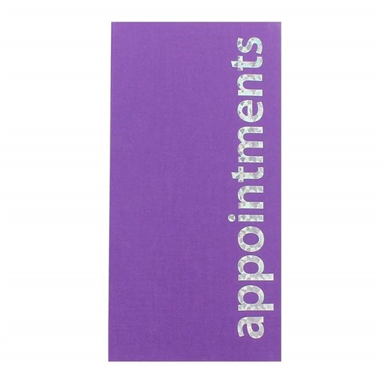 Agenda Appointment Book (3 Assistant) - Purple