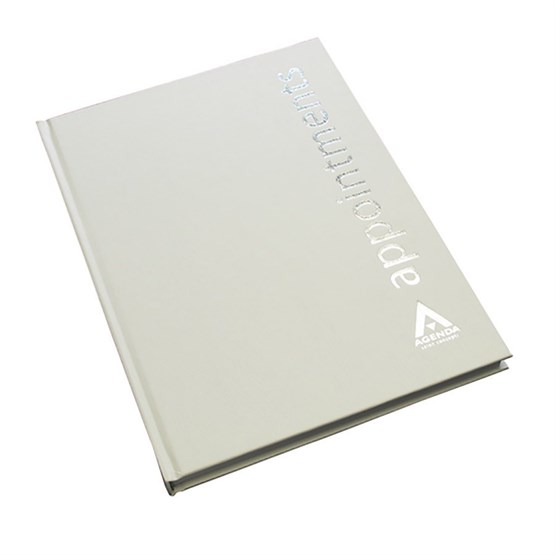 Agenda Beauty Appointment Book (6 Assistant) - White