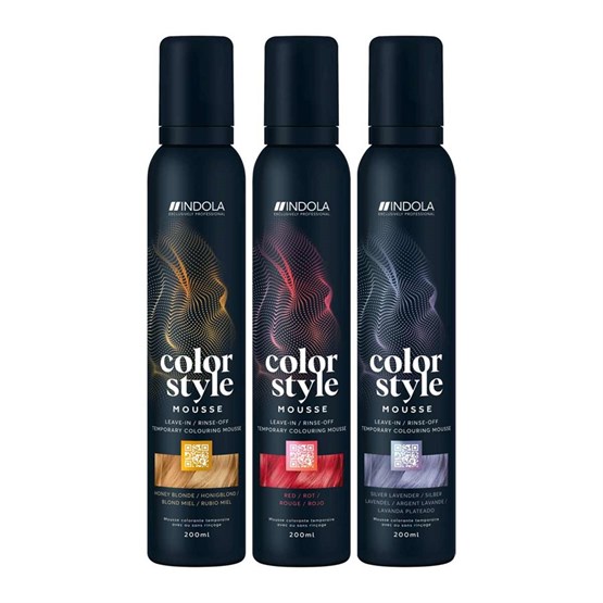 Indola Profession Colour Style Mousse 200ml - Copper