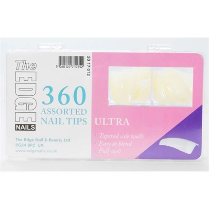 The Edge Ultra Tips Assorted - 360 Assorted